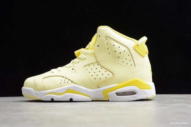 543390-800 Yellow Air 6 Retro (GS) Dynamic Jordan Floral 0811